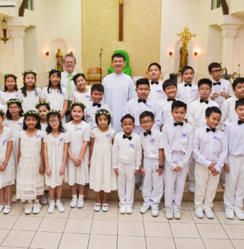 A memorable First Holy Communion for thirty students