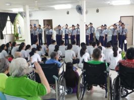 Uplifting experience for St Joseph’s Private School students and scouts at Home of Peace