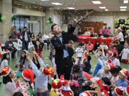Fun-filled activities at Children's Christmas party