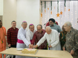 和諧中慶祝聖誕節