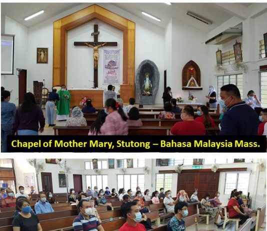 The Reopening of Chapel of Mother Mary, Stutong