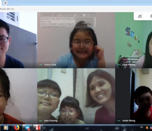 聖三堂主日學主辦學員線上活動