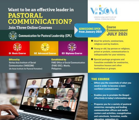 FABC Communication Office Launch Online Courses