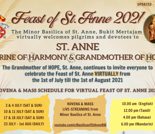 Feast of St Anne 2021