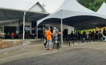 Catholic Church of Mary, Mother of God serves as COVID-19 Swab Test Centre