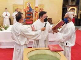 About 160 from SHC Neocatechumenal Communities Celebrate Easter at CAC