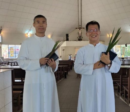 古晉總教區歡迎另一位主徒會會士胡丕賢神父