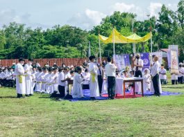 Double celebration for Labuan parish for Feast of Corpus Christi