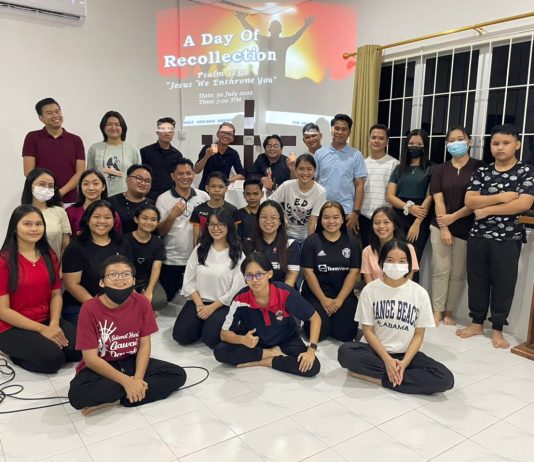 Hari Rekoleksi di Gereja ‘Holy Family’ Betong