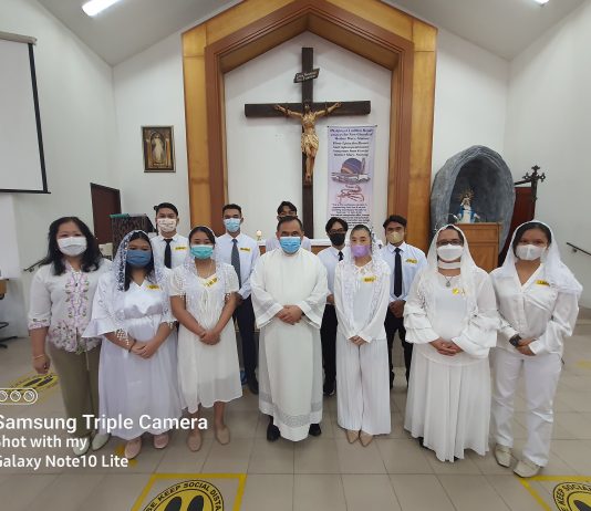 10 students receive Sacrament of Confirmation at CMM Stutong