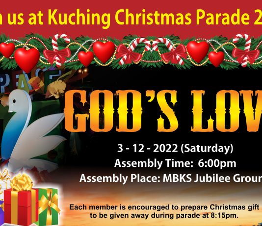 Kuching Christmas Parade 2022