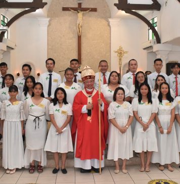 Confirmands told they already belong to Jesus at Baptism