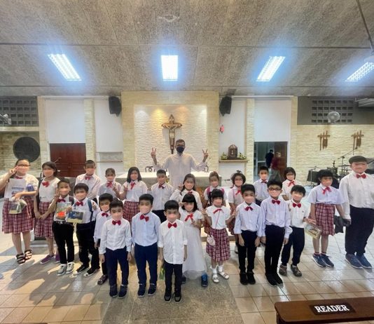 聖三堂兒童禮儀組第十五週年兒童彌撒慶典