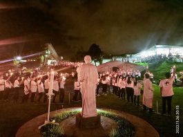 Advent house-to-house carolling resumes in Labuan parish