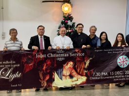 Kuching Joint Christmas Service to pray for nation and people affected by the pandemic
