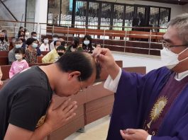 聖體堂聖灰禮儀彌撒