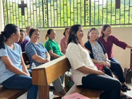 Kursus bagi pembaca dan komentator di Gereja Katolik St Peter Damian Kpg Seromah Bau