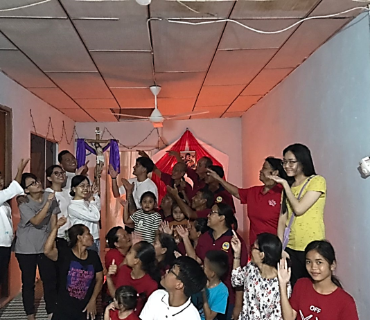 Program Doa Taizé di Sg. Jaong, Ulu Roban