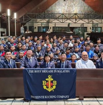 Happy first birthday, 16th Kuching Company, BB!