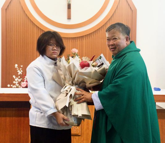 Ulang tahun kepaderian ke-36 Fr Martin Wong