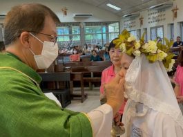 聖三堂主日學學生初領聖體聖事