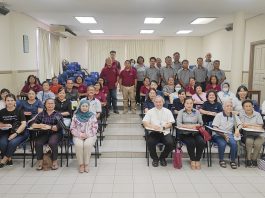 Active participation at Dept of Social Welfare Sarawak briefing