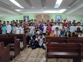 Latihan pelayan altar zon Batang Samarahan