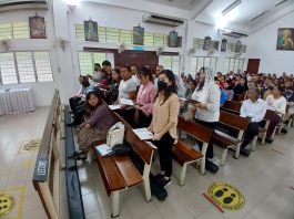 Chapel Mother Mary: Lapan calon RCIA jalani Upacara Kemasukan