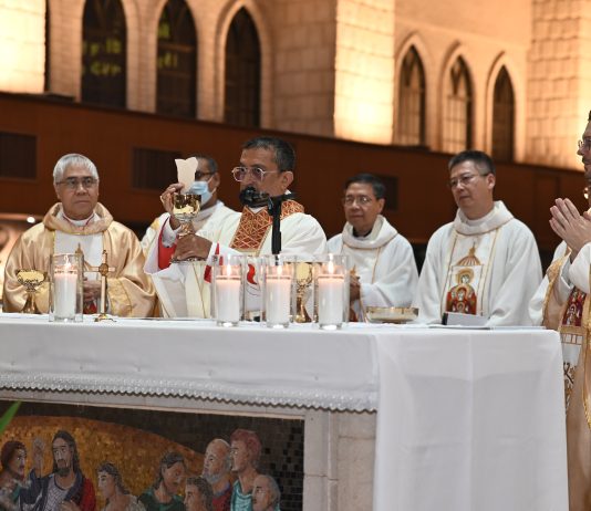 Kardinal Sebastian pimpin Misa Kudus Kesyukuran