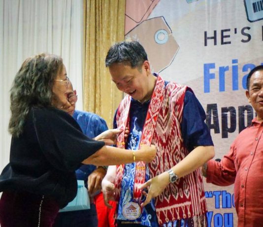 Majlis makan malam meraikan Friar David