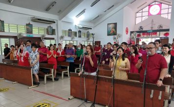 Chapel of Mother Mary welcomes Chinese New Year of the Dragon