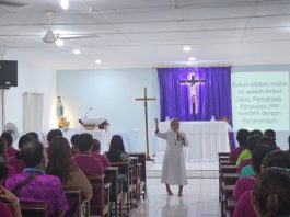 Perkumpulan Wanita Zon Sematan sertai Sesi Perkongsian Prapaska oleh Sister Susan Dulang