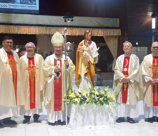 聖若瑟總主教座堂紀念第55主保日