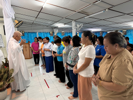 Sambutan Hari Ibu di Gereja Katolik St Ignatius, Saratok