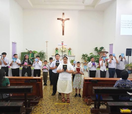 Gereja Our Lady Queen of Peace lancar Bulan Al-Kitab