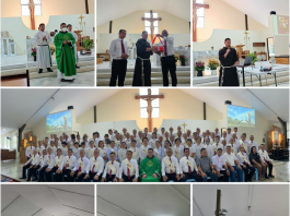 Rekoleksi Pelayan Komuni Bukan Lazim Paroki St Ann Kota Padawan di Gereja St Michael, Teng Bukap