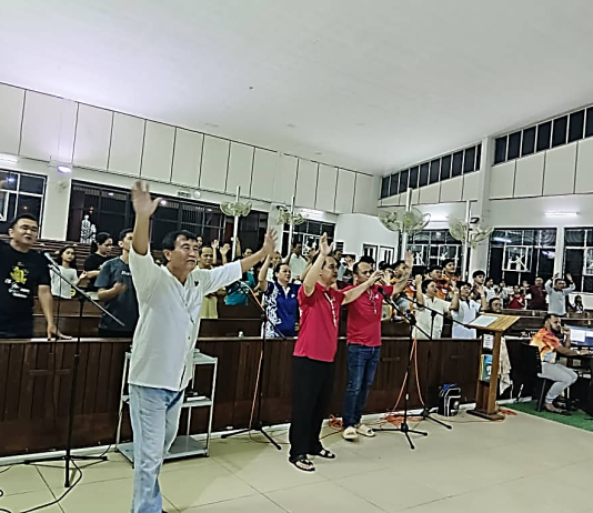 Bulan rosari dimulakan dengan puji dan sembah di Betong