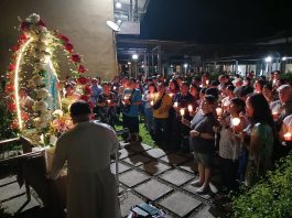 Launching of Rosary devotion month at Chapel of Mother Mary
