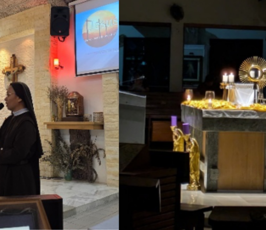 Renungan Prapaska di Gereja Holy Trinity Kenyalang