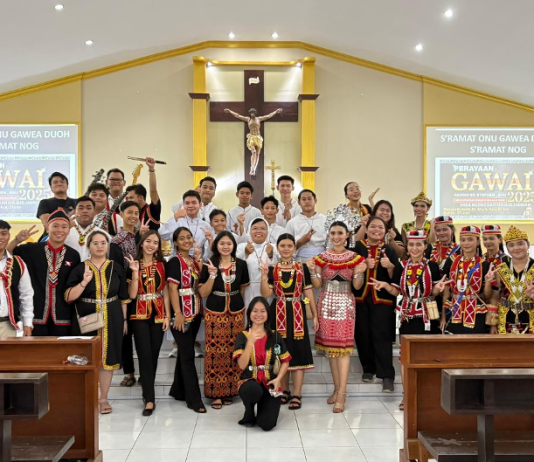 Perayaan Gawai Paroki St Stephen Bau 2025