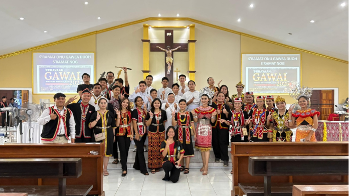 Perayaan Gawai Paroki St Stephen Bau 2025 2