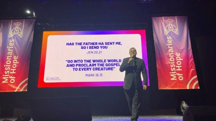 Monsignor Lucio Ruiz at the inauguration of the Jubilee of Digital Missionaries and Catholic Influencers