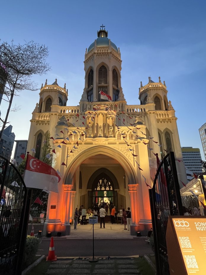 1. ST JOSEPH'S CHURCH. LIGHT INSTALLATION1. CHRIS KHOO