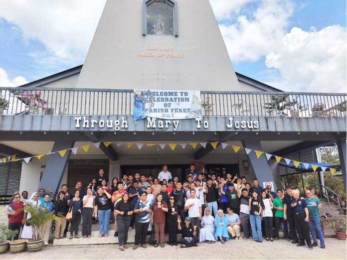 A blessed and inspiring Vocation Roadshow at Our Lady Queen of Peace Church Sri Aman
