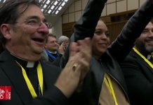 Pope Leo dialogues with Synod teams and participants