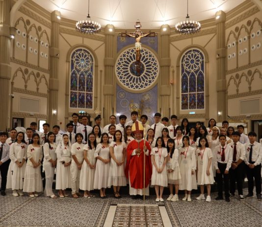 Sacrament of Confirmation at St Peter’s Church