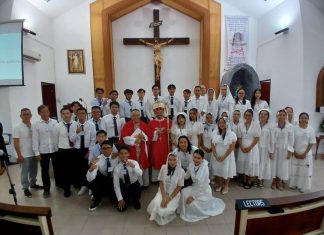 Celebrating CMM Sacrament of Confirmation and Elevation to Church