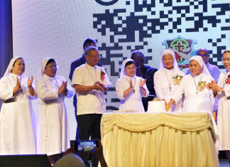 SSFS celebrates Golden Jubilee of Religious Profession of Sr Marie Celine and Sr Rufina Bajing