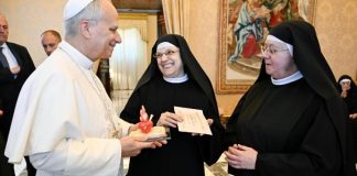 Pope to cloistered Augustinians: True joy lies in communion with Christ