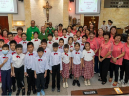 聖三堂兒童聖道禮儀班第十八週年感恩彌撒與晚宴圓滿舉行